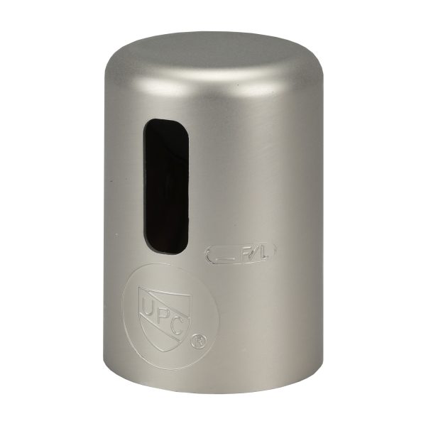 Kitchen Air Gap Cap in Brushed Nickel