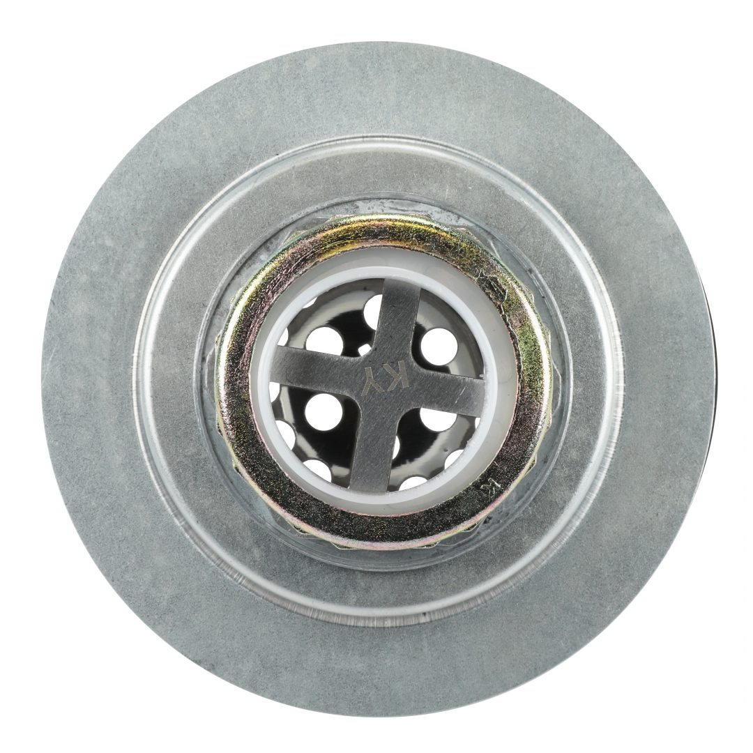 4 1/2" Mobile Home Flat Top Shower Drain Strainer in Chrome Danco