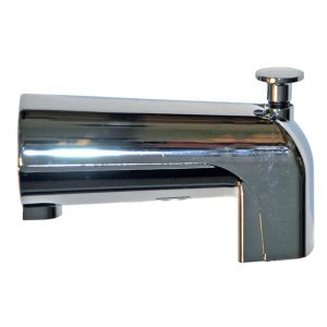 Mobile Home/RV Tub Spout with Diverter in Chrome