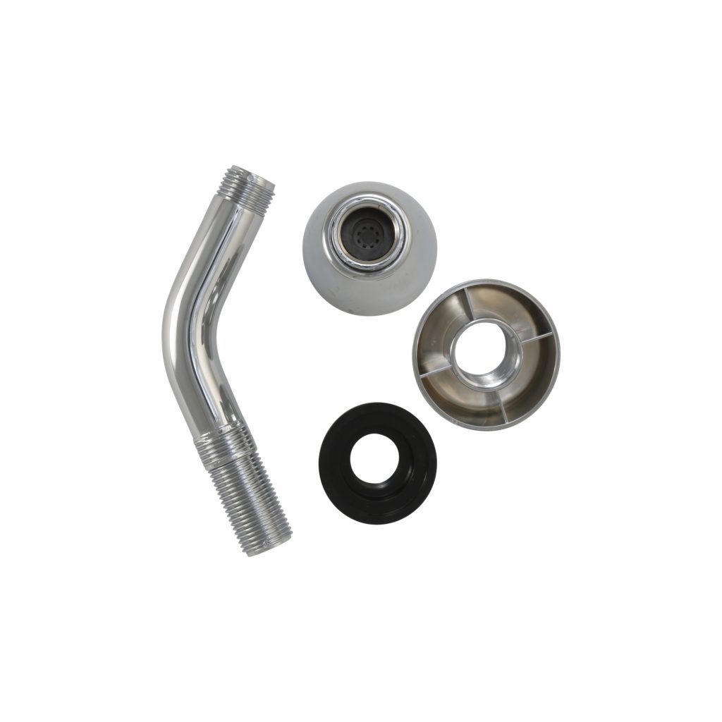 8 in. Mobile Home/RV Shower Faucet with Arm in Chrome Plumbing Parts