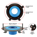 HydroSeat Toilet Flange Repair