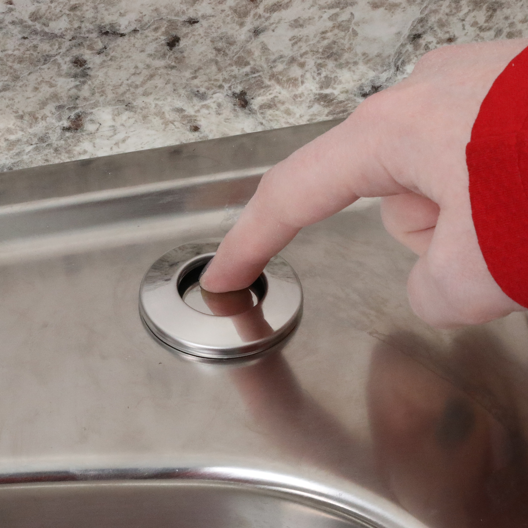 Danco Kitchen Garbage Disposal Drain Stopper in Stainless Steel