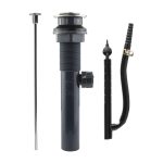 EZ Connect Pop-up Plastic Lavatory Drain in Chrome