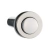 EZ Connect Pop-up Plastic Lavatory Drain in Brushed Nickel