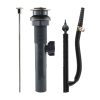 EZ Connect Pop-up Plastic Lavatory Drain in Brushed Nickel