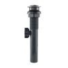 EZ Connect Pop-up Plastic Lavatory Drain in Brushed Nickel