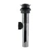 2nd image of EZ Connect Pop-up Brass Lavatory Drain in Brushed Nickel