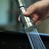 Smart Spray Pull Down Faucet Spray Head in Chrome