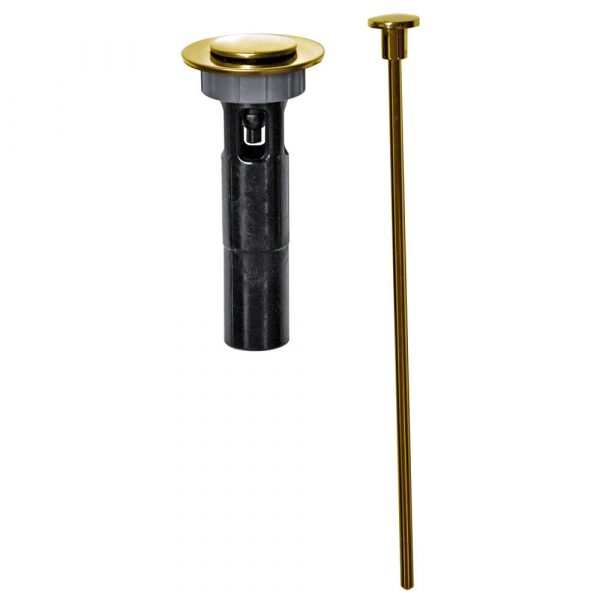EZ Connect Mix & Match Bathroom Drain Trim in Polished Brass