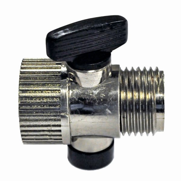 Shower Volume Control Valve in Brushed Nickel