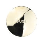 Touch-Toe Bathtub Drain Stopper in Polished Brass