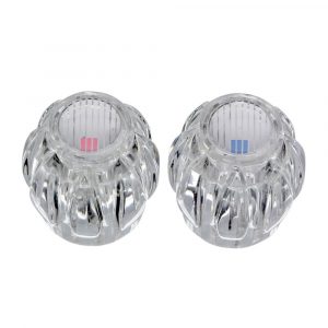 Faucet Handles for Sterling in Clear Acrylic