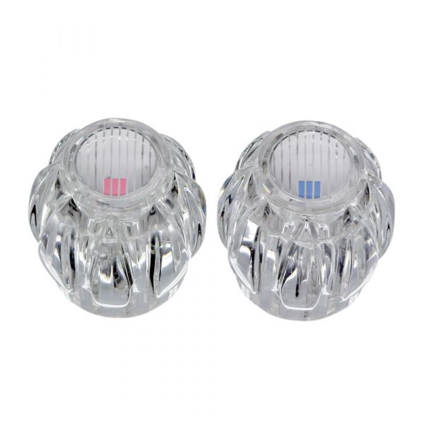 Faucet Handles for Sterling in Clear Acrylic