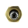 2nd image of 11I-9H/C Hot/Cold Stem for Repcal/Crane Tub/Shower Faucets with Bonnet & Locknut
