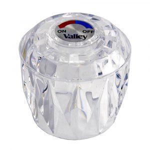 Diverter Handle for Valley in Clear Acrylic