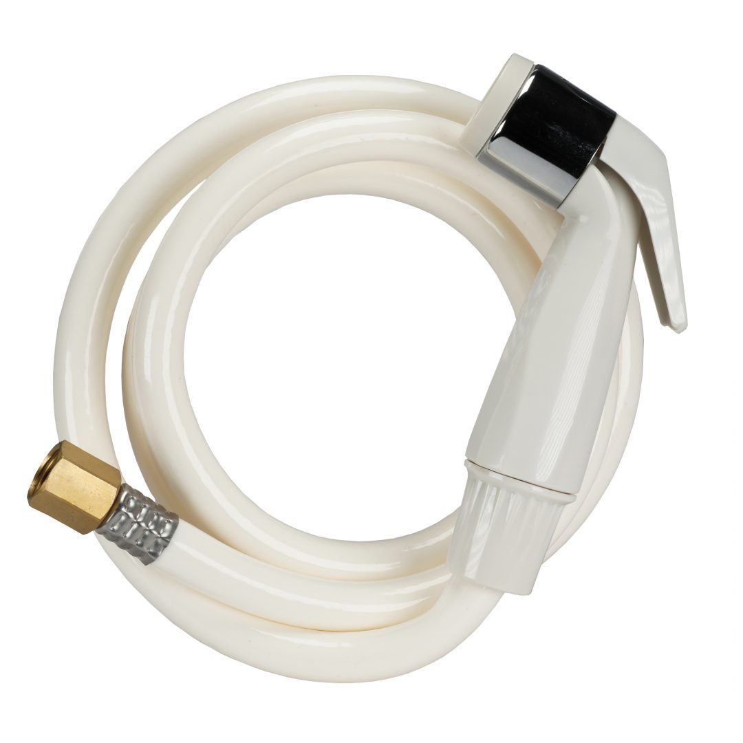 Kitchen Sink Spray Hose & Head in Chrome Danco