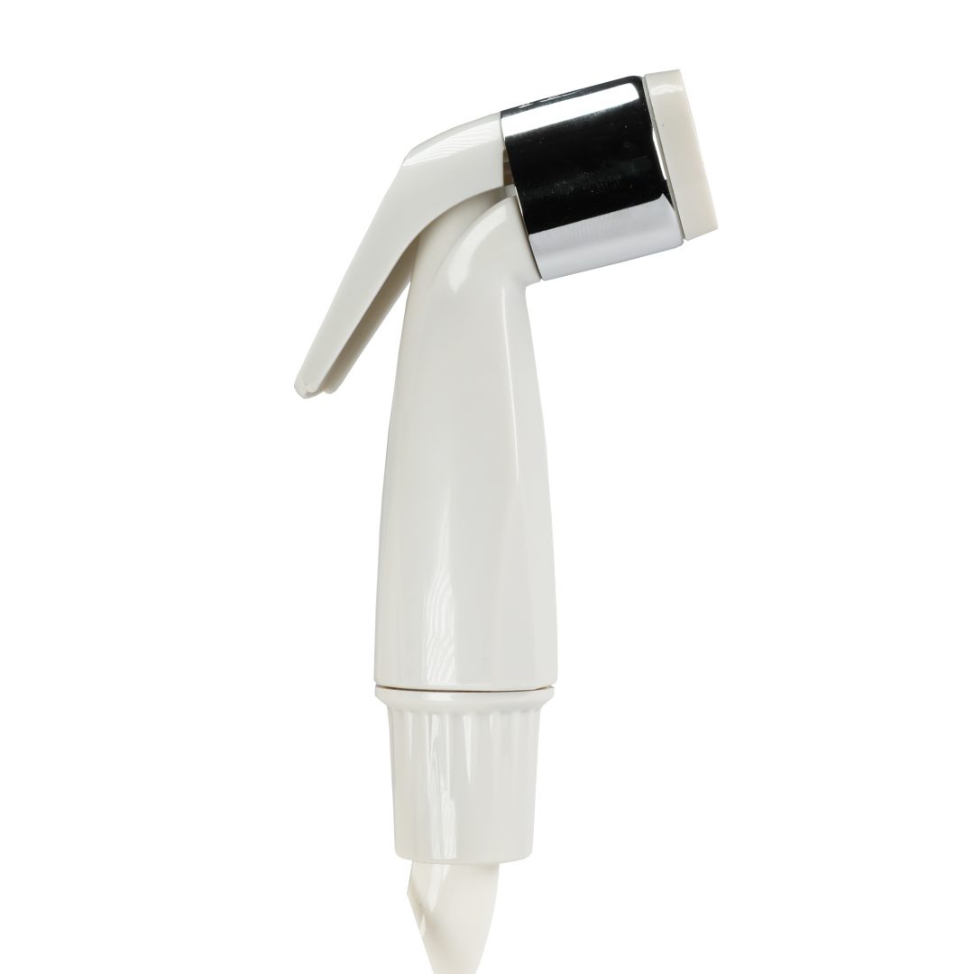 Universal Kitchen Sink Spray Hose & Head in White Danco