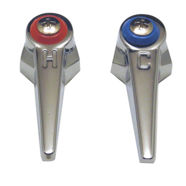 Faucet Handles for T&S Brass in Chrome