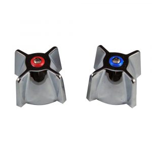 Faucet Handles for Crane Tub/Shower in Chrome