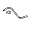 11 in. S-Style Shower Arm and Flange in Chrome