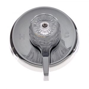 Universal Tub/Shower Trim Kit w/ 5.5" Flange for Mixet in Chrome