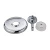 Universal Tub/Shower Trim Kit w/ 5.5" Flange for Mixet in Chrome