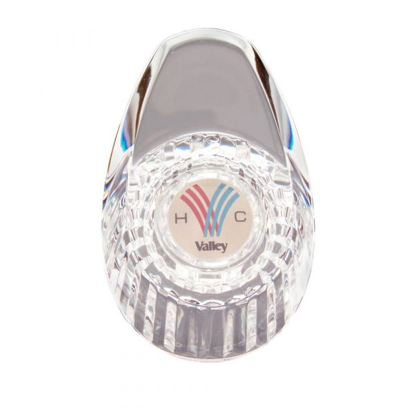 Faucet Handle for Valley in Clear Acrylic