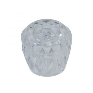 Faucet Handle for Valley Tub & Shower in Clear Acrylic