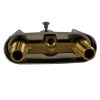 4 in. Mobile Home Tub/Shower Faucet with Knob Handles in Chrome