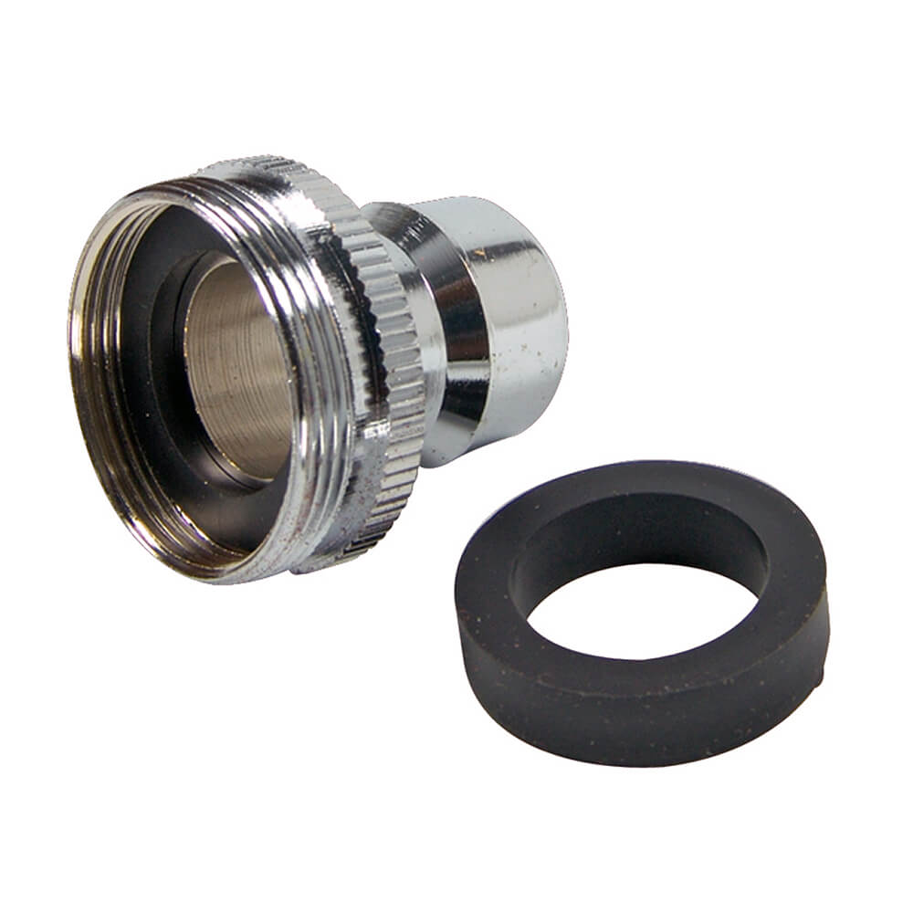 Details about   Dishwasher Faucet Snap Adapter 55/64"-27 Inside Threads Dual Threads Design USA 