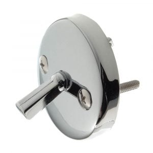 Overflow Plate with Trip Lever in Chrome (Case of 12)