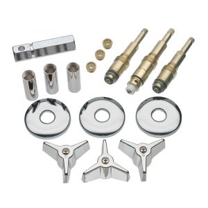 Tub/Shower 3-Handle Remodeling Kit for American Standard Colony in Chrome