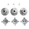 Tub/Shower 3-Handle Remodeling Kit for Central Brass in Chrome