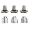 Tub/Shower 3-Handle Remodeling Kit for Central Brass in Chrome