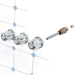 Tub/Shower 3-Handle Remodeling Kit for Gerber in Chrome