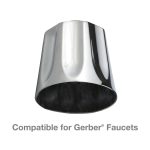 Tub/Shower 3-Handle Remodeling Kit for Gerber in Chrome