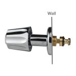 Tub/Shower 3-Handle Remodeling Kit for Gerber in Chrome