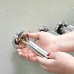 Tub/Shower 3-Handle Remodeling Kit for Gerber in Chrome