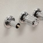 Tub/Shower 3-Handle Remodeling Kit for Gerber in Chrome