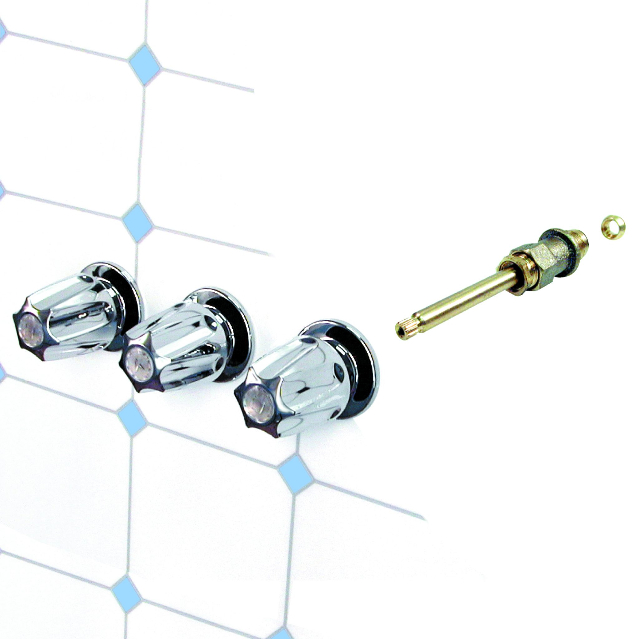 Tub/Shower 3Handle Remodeling Kit for Price Pfister Verve in Chrome Danco