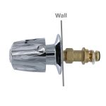 3rd image of Tub/Shower 3-Handle Remodeling Kit for Price Pfister Verve in Chrome