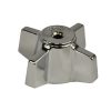 Tub/Shower 3-Handle Remodeling Trim Kit for Sterling in Chrome