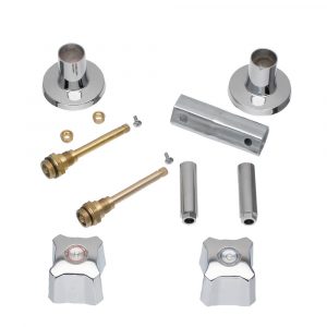 Tub/Shower 2-Handle Remodeling Kit for Kohler Trend in Chrome