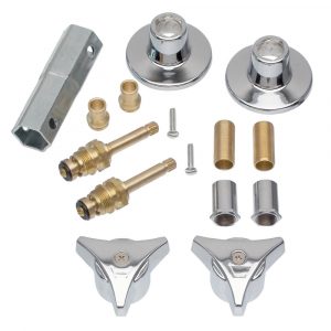 Tub/Shower 2-Handle Remodeling Trim Kit for Union Brass in Chrome