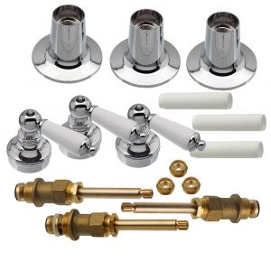Tub/Shower 3-Handle Remodeling Trim Kit for Price Pfister