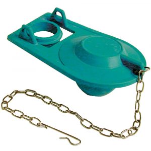 2 in. Premium Toilet Tank Flapper in Teal (1 per Box)