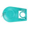 3rd image of 2 in. Premium Toilet Tank Flapper in Teal (1 per Box)