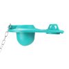 2nd image of 2 in. Premium Toilet Tank Flapper in Teal (1 per Box)
