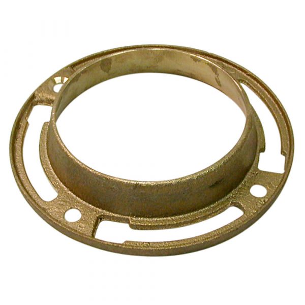 12 oz. Brass Toilet Floor Flange