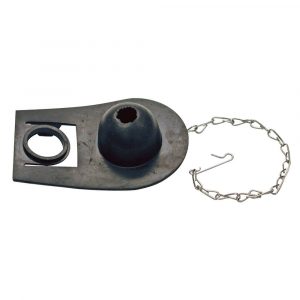 Universal Economy Toilet Tank Flapper with Adapter (Case of 50)